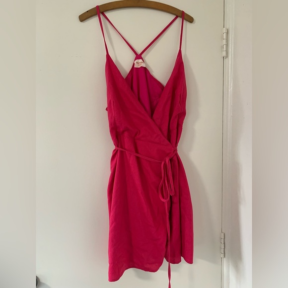 Showpo. Dresses & Skirts - Showpo. Barbiecore bright print strappy mini dress